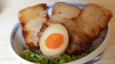 Charcoal Grilled Pork Belly Rice Bowl